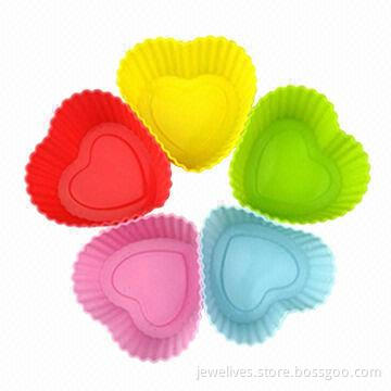 Silicone Cake Mold, Heart-shaped